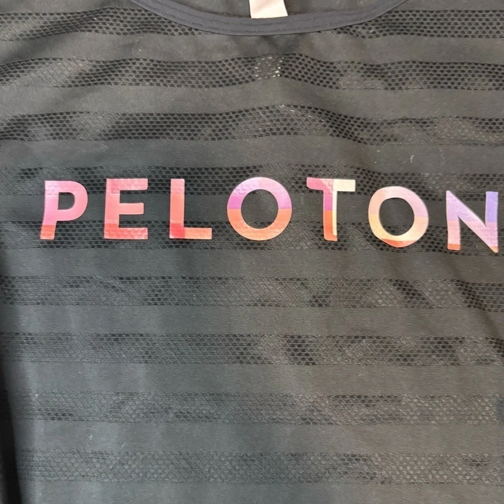 Lululemon x Peloton Women Black “Together We Go Far” Running Tank Top